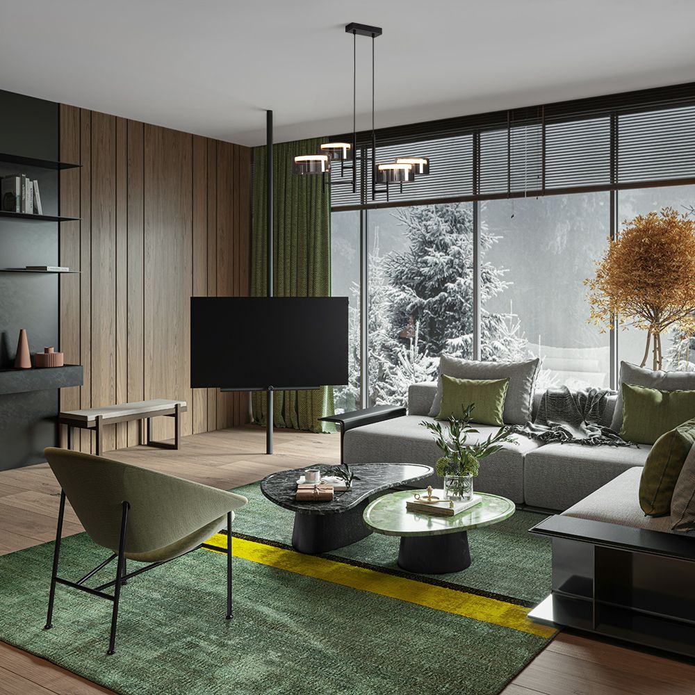 Подвесной светильник 68*50*45-131 см, LED*4W, 3000K, Freya Tower FR5536PL-L14B, Черный