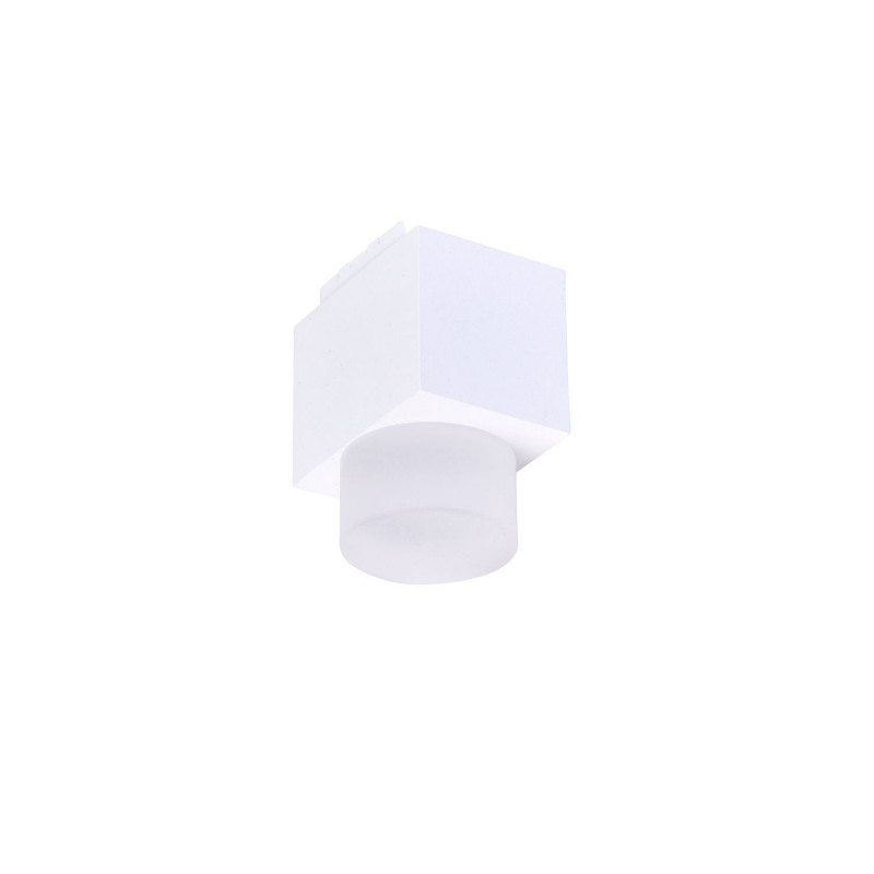Потолочный светильник Favourite Unika 4154-1U, L48*W35*H60, магнитный светильник на шинопровод, белого цвета, с декоративным акриловым рассеивателем
