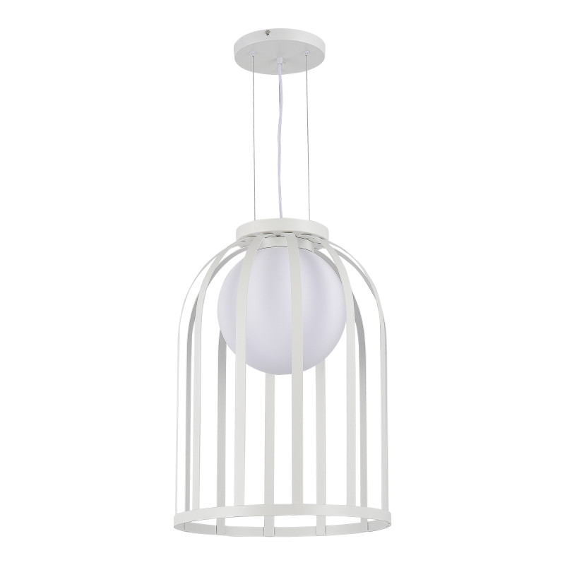 Подвесной светильник 40*200 см, E27, 60W, ST-Luce NORDIC SL6129.503.01 белый