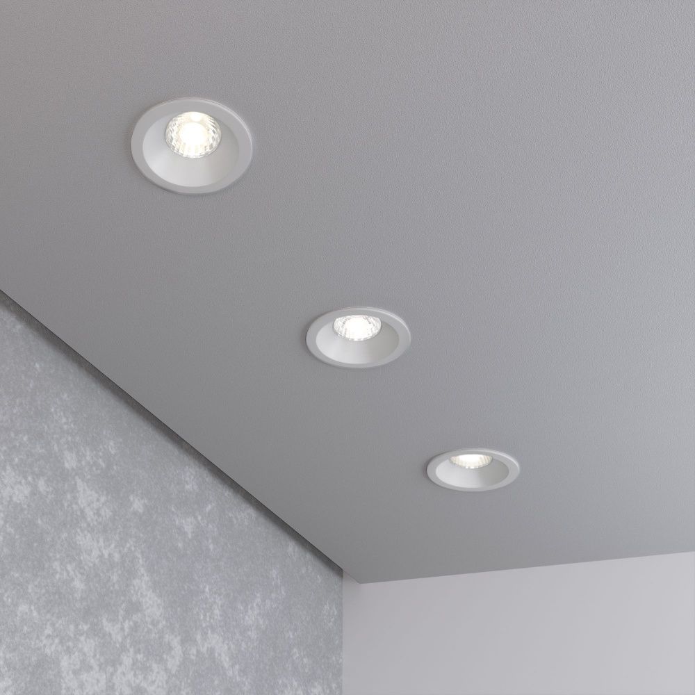 Встраиваемый точечный светодиодный светильник 15266/LED 7W 4200K белый Elektrostandard