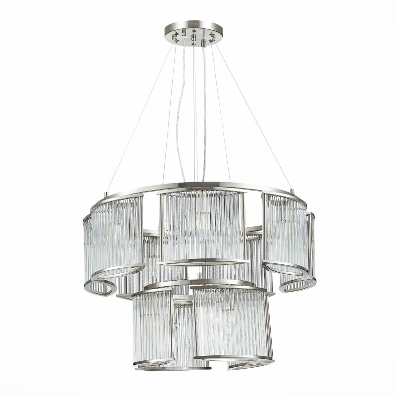 Люстра подвесная 70 см, ST LUCE VELLETRI SL1627.103.11 Хром