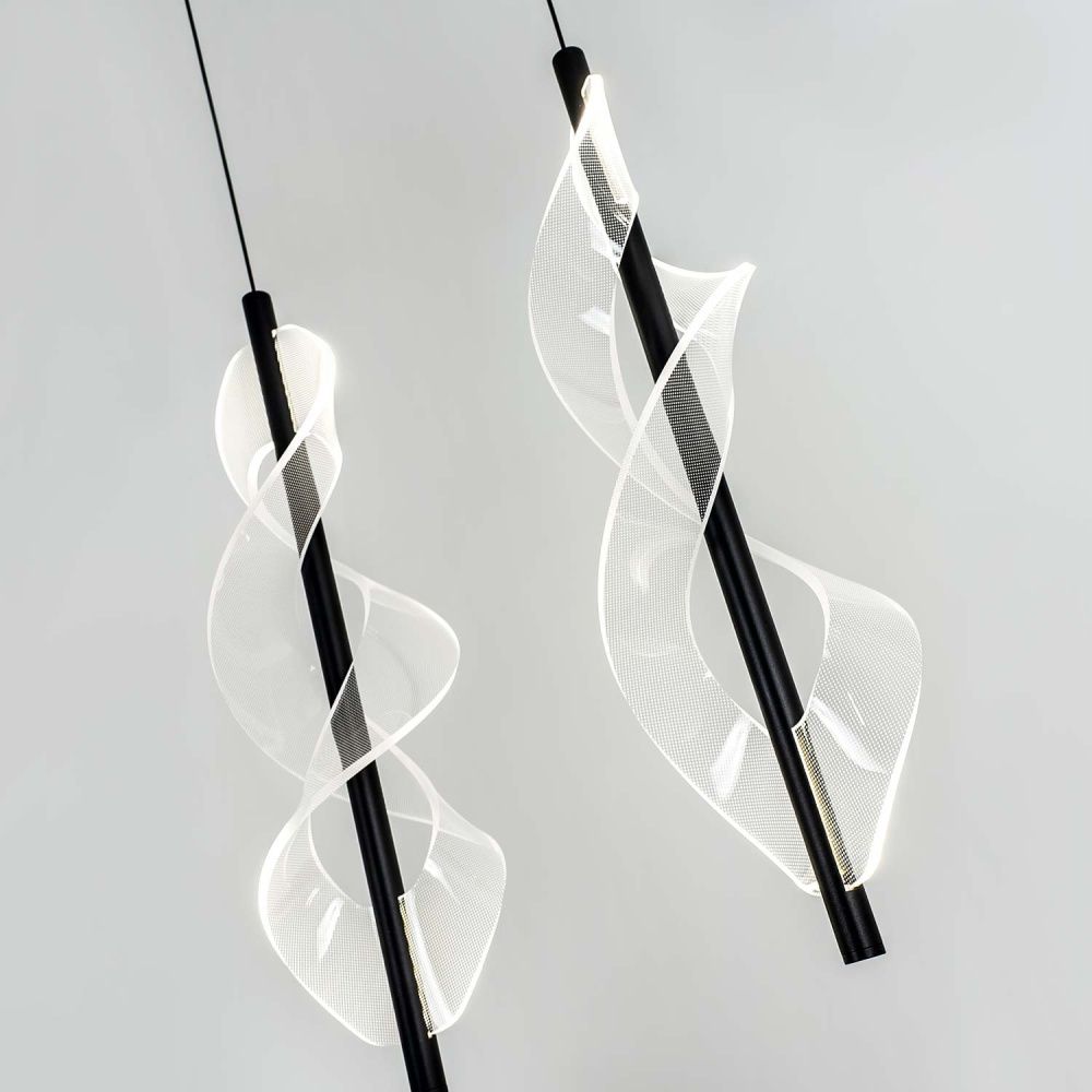 Подвесной светильник MODESTYLE MS.3028.4 BK черный