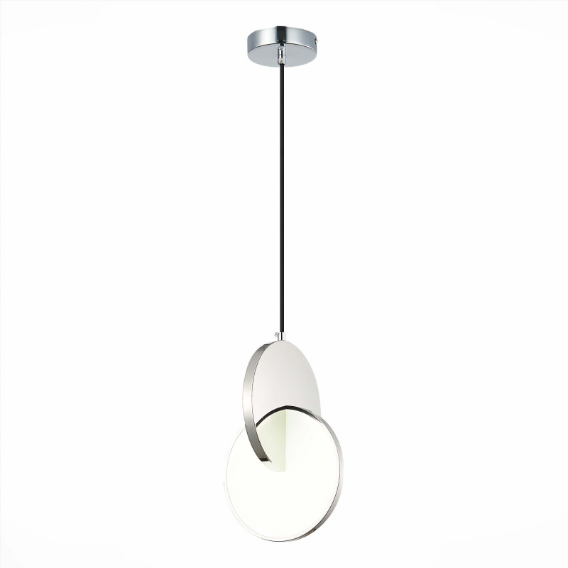 Светильник подвесной 18 см, 12W 3000K ST LUCE Eclisse SL6107.113.01 Хром