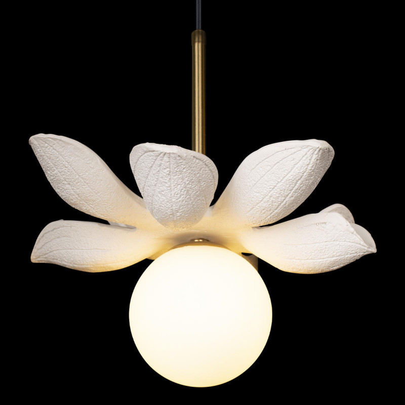 Подвесной светильник 27*34,5 см, 1*G9 Loft it Monro 10213/B White
