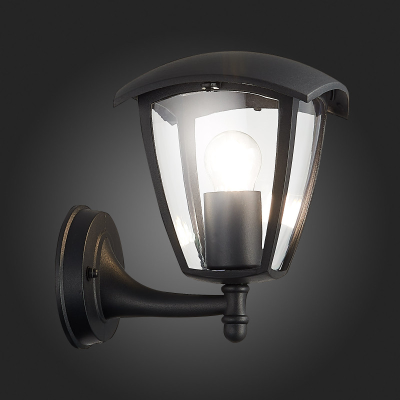 Светильник уличный настенный 18 см, ST LUCE SIVINO SL081.401.01 Черный