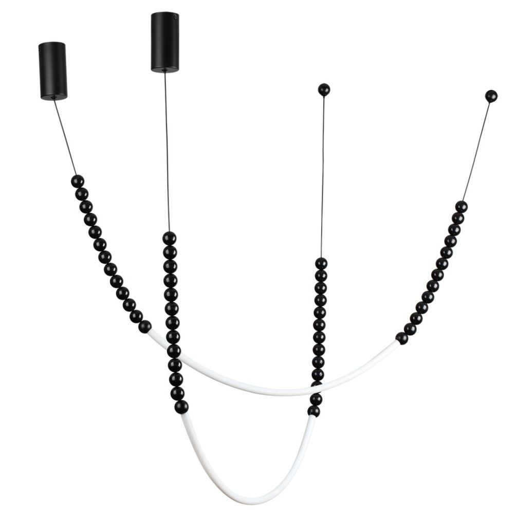 Светильник *3*150- см, 2*LED*25W, 3500K, Odeon Light Monella 7149/24CL, черный