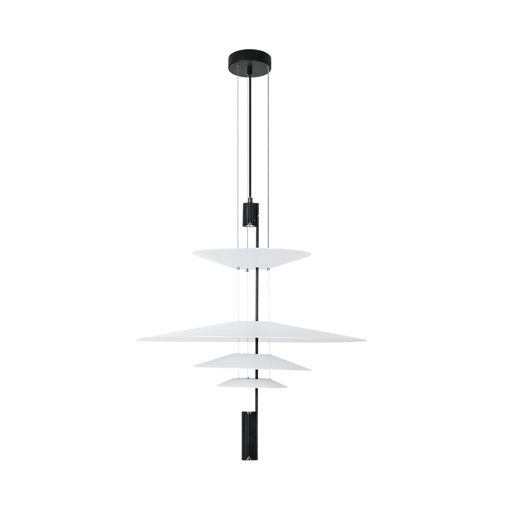 Подвесной светильник 76*68 см, 1*LED, 19W, 3000K Divinare Botticelli 1096/06 SP-21, Черный