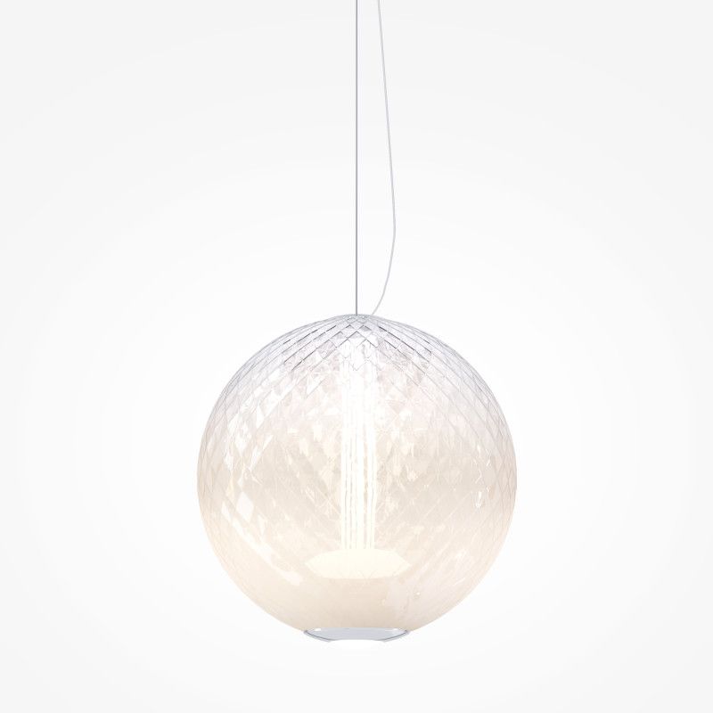 Подвесной светильник 30*30*335 см, LED*15W, 3000K, Maytoni Bruma MOD397PL-L15CH3K, хром