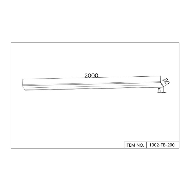 Магнитный шинопровод черного цвета длиной 2м Favourite Unika 1002-TB-200