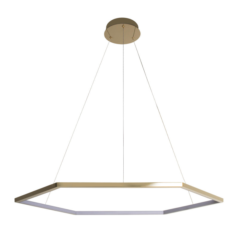 Светильник 100 см, 60W, 3000K, LOFT IT Ring 10016XL, золото