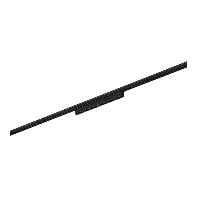 Магнитный трековый светильник 19,6*1*1,8 см, 1*LED*10W 3000K ST LUCE Super5 ST666.436.10 черный