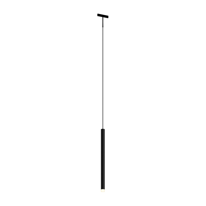 Трековый подвесной светильник 1,8*31 см, LED 3W 3000K Maytoni Technical Accessories for tracks Levity Skim TR191-1-3W3K-M-B черный