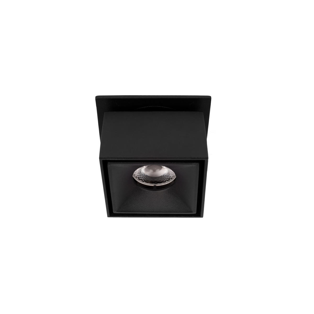 Встраиваемый светильник 9*9*7 см, 1*LED*12W 4000K LOFT IT Top 10325/B Black черный