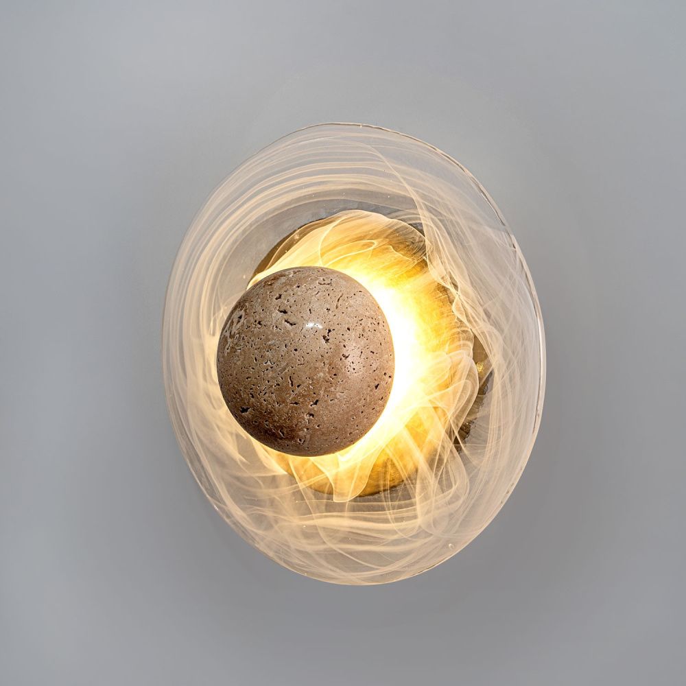 Настенный светильник 25 см, 5W, 4200K, MODESTYLE MS.1005.250, латунь