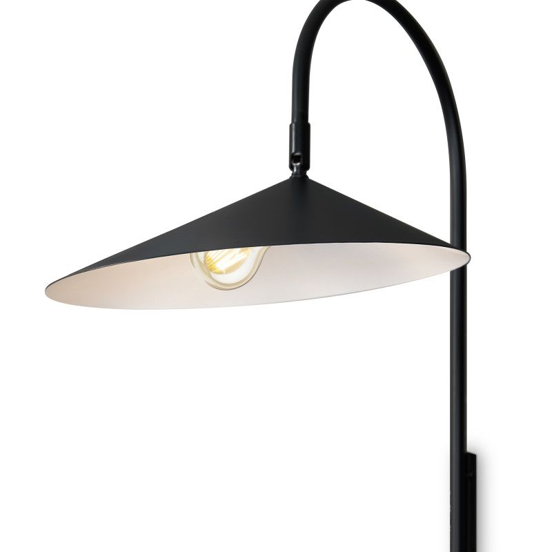 Бра 44*27*127 см, 1*E14*40W, Freya Zest FR5493WL-01B1, черный
