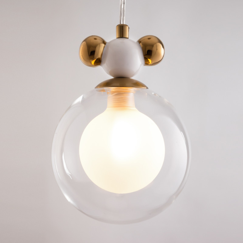 Светильник 13 см, Freya Pitch FR5364PL-01BS, латунь