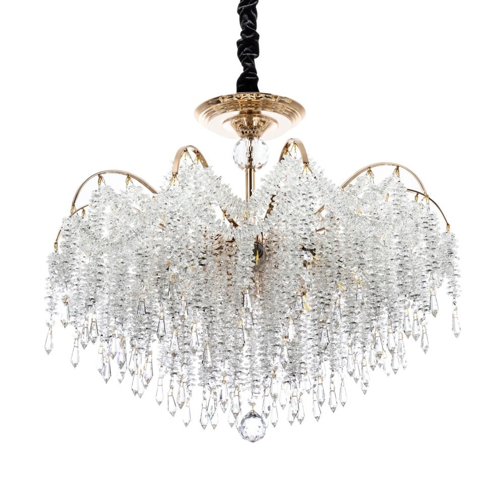 Подвесная люстра 62*62*120 см, Е14 12x40ВтW, Золото MODELUX ML.855.12