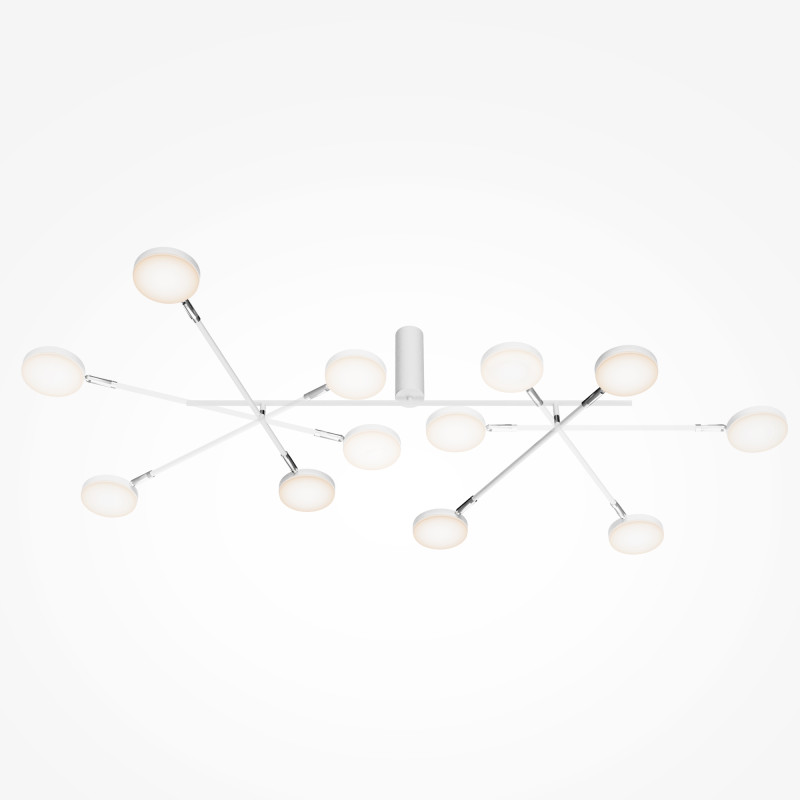 Накладной светильник 115,1*70*27 см, LED, 26W, 3000К, Maytoni FAD MOD070CL-L30W3K белый