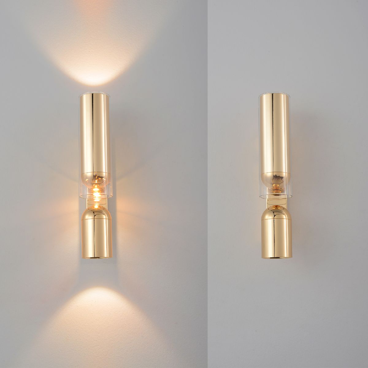 Спот 30 см, 15W, Crystal Lux VENTO AP15W LED GOLD, золото