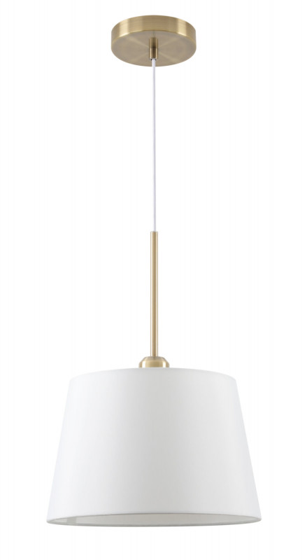 Светильник подвесной Freya Sandy FR5119PL-01BS, диаметр 30 см, латунь