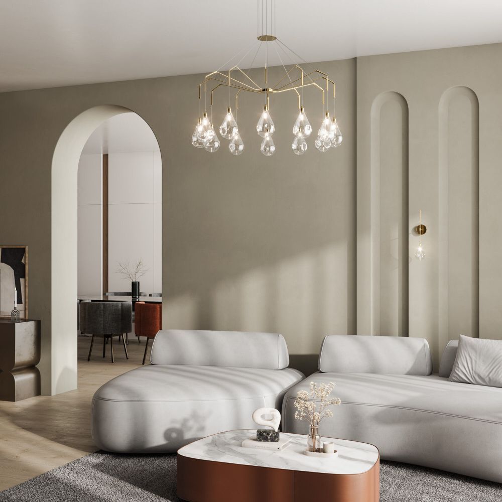 Светильник 70 см, Eurosvet 4690389218354, латунь