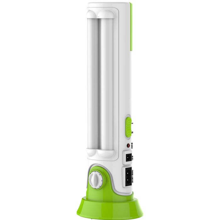 Ландшафтный настольный светодиодный светильник на солнечной батарее NOVOTECH  TRIP 357435, белый/зеленый 