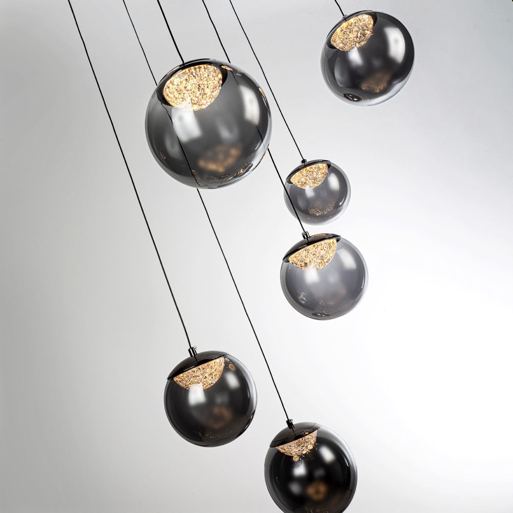 Светильник *60* см, LED*37W, 3000-6000K, Modelux  ML.2338.7 BK, Чёрный