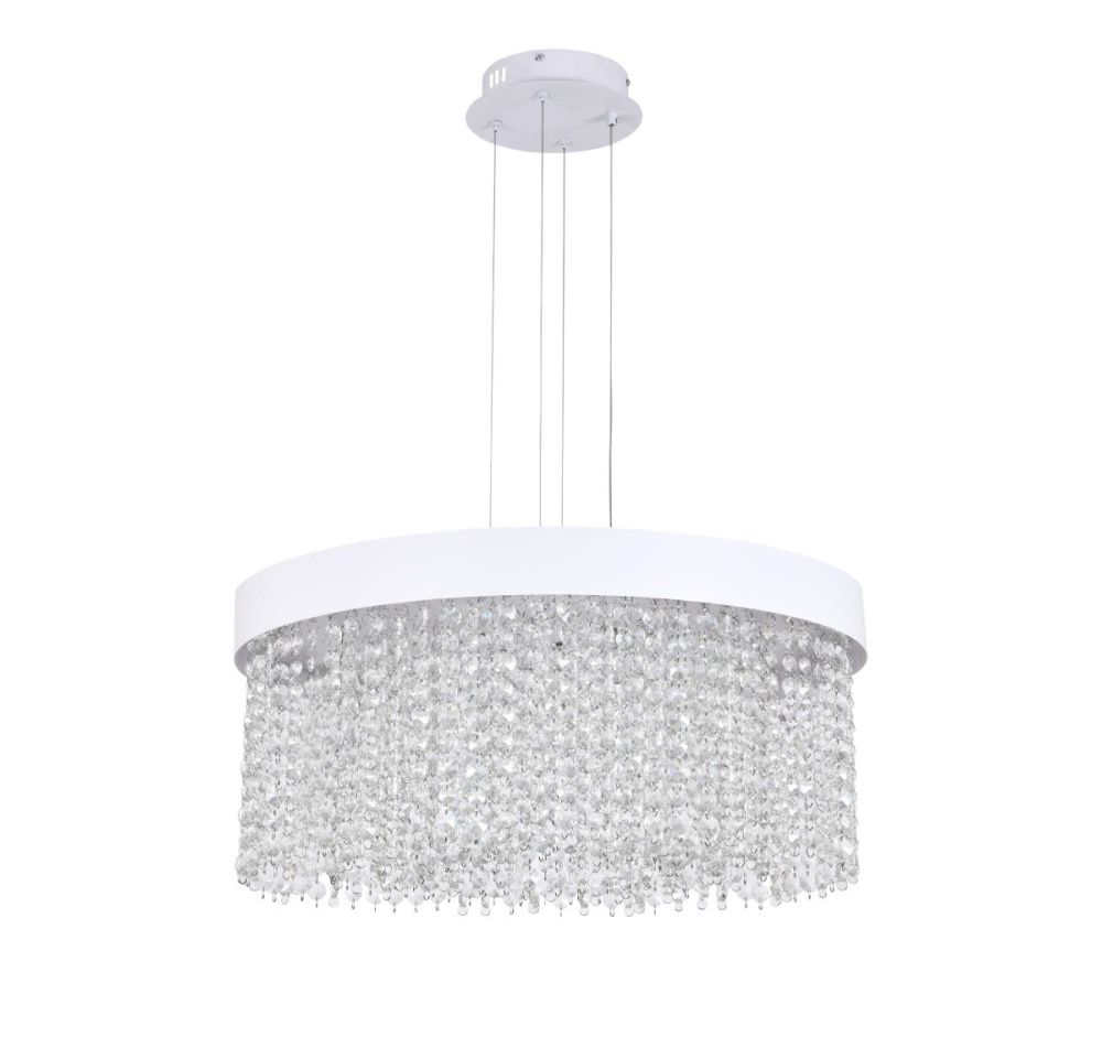 Подвесная люстра 60 см, 45W, 4500K, Indigo Capriccio 12054/1P White V000194L, белый