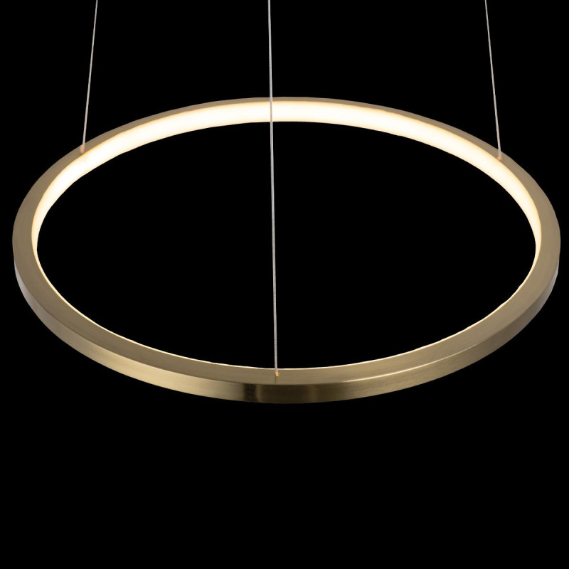 Светильник *40 см, 1*LED*15W, 3000К Loft It 10014S Ring, Золото