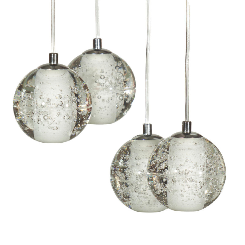 Светильник *30 см, 5*G9*5W, 3000К Loft It 10112/5 Rain, Хром