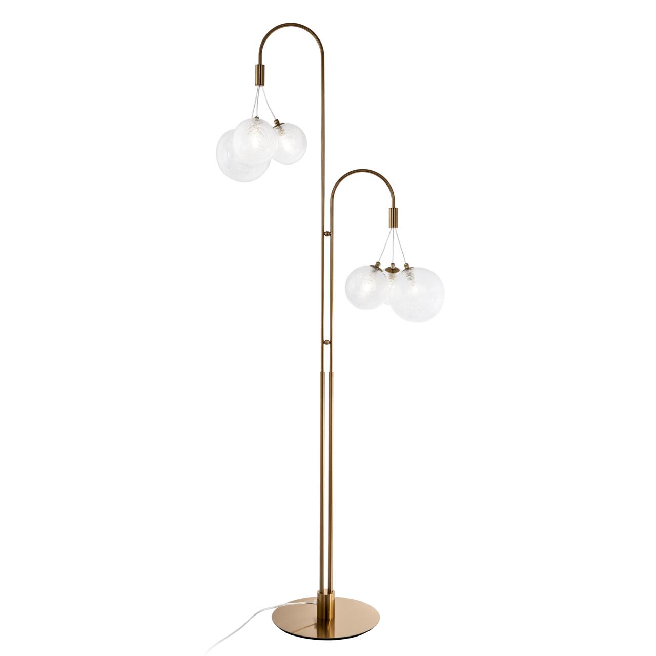 Напольный светильник 65*165 см, 6xG9 MODESTYLE MS.6119.6FL BS латунь