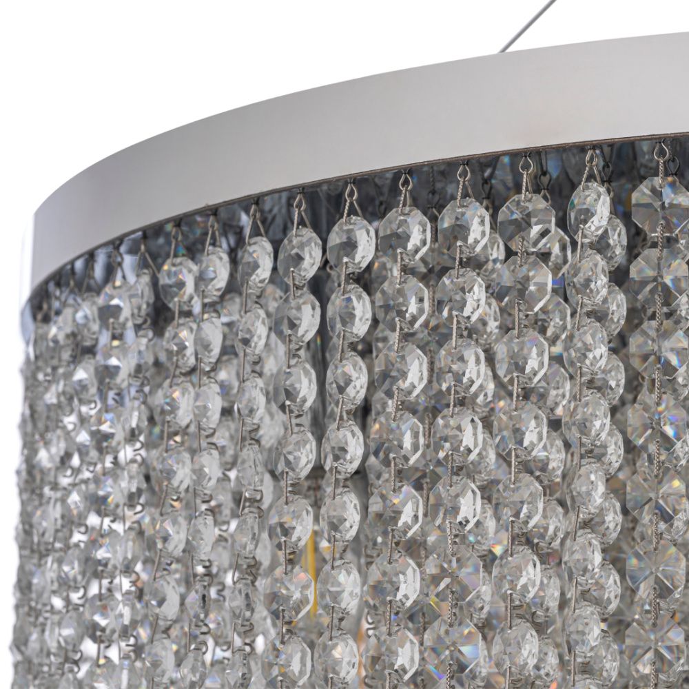 Люстра подвесная *60* см, 14*G9*W, Dio D`arte Gaby Nickel Gaby E 1.5.60.100 N, никель