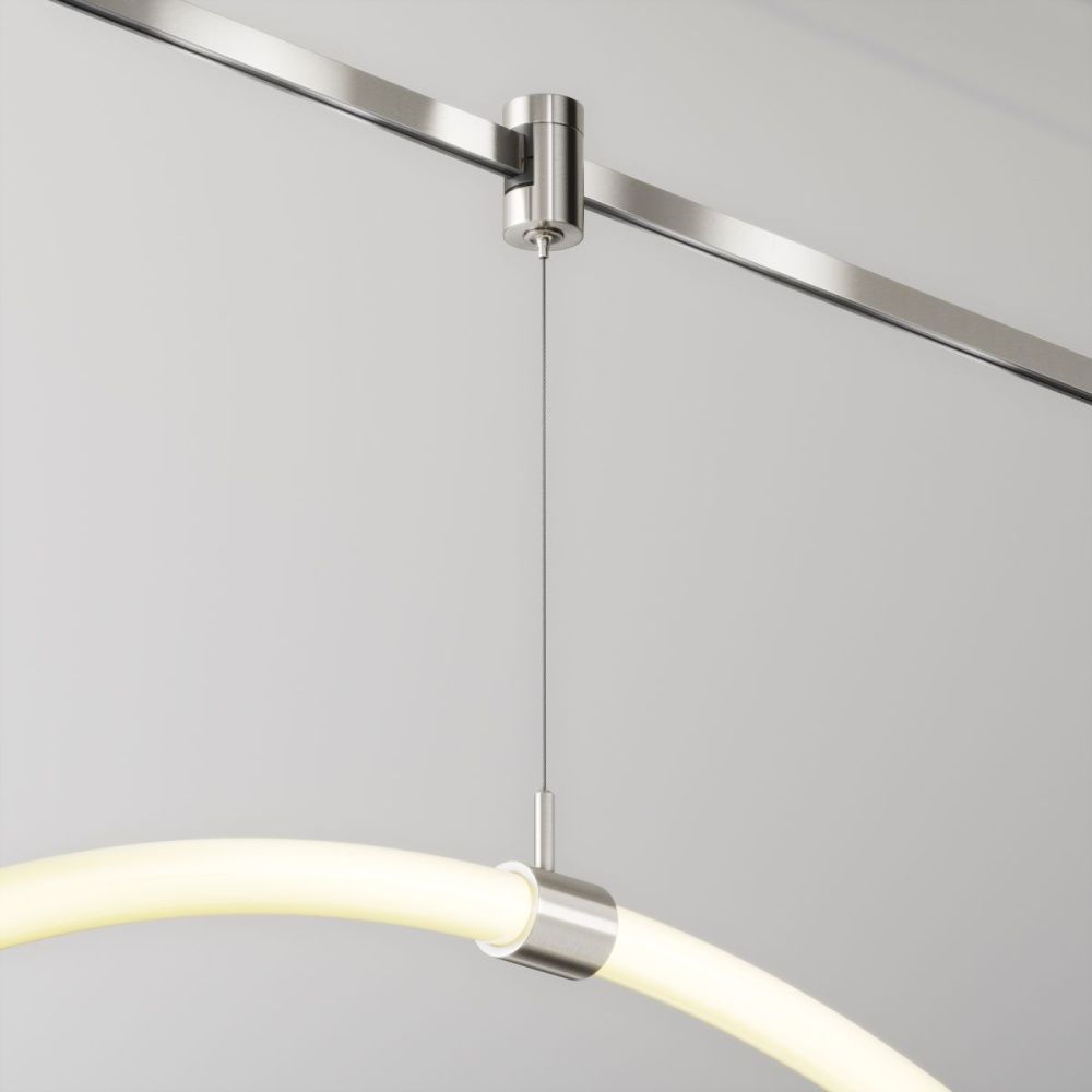Коннектор с тросовым подвесом для магнитного шинопровода Maytoni Technical Tau Flarity TRA154SW-1PT