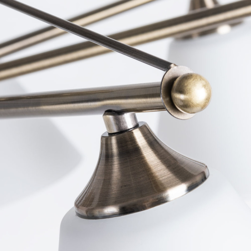 Потолочная люстра Arte Lamp Copter A3208PL-8AB, бронза, диаметр 79 см