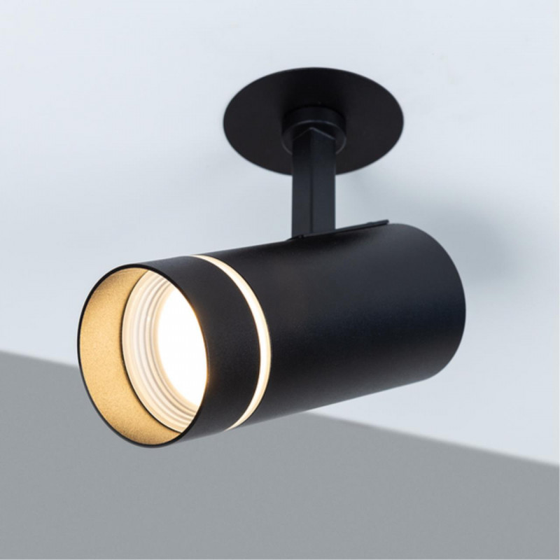 Светильник 6 см, Arte Lamp NAHN A3221PL-1BK, черный