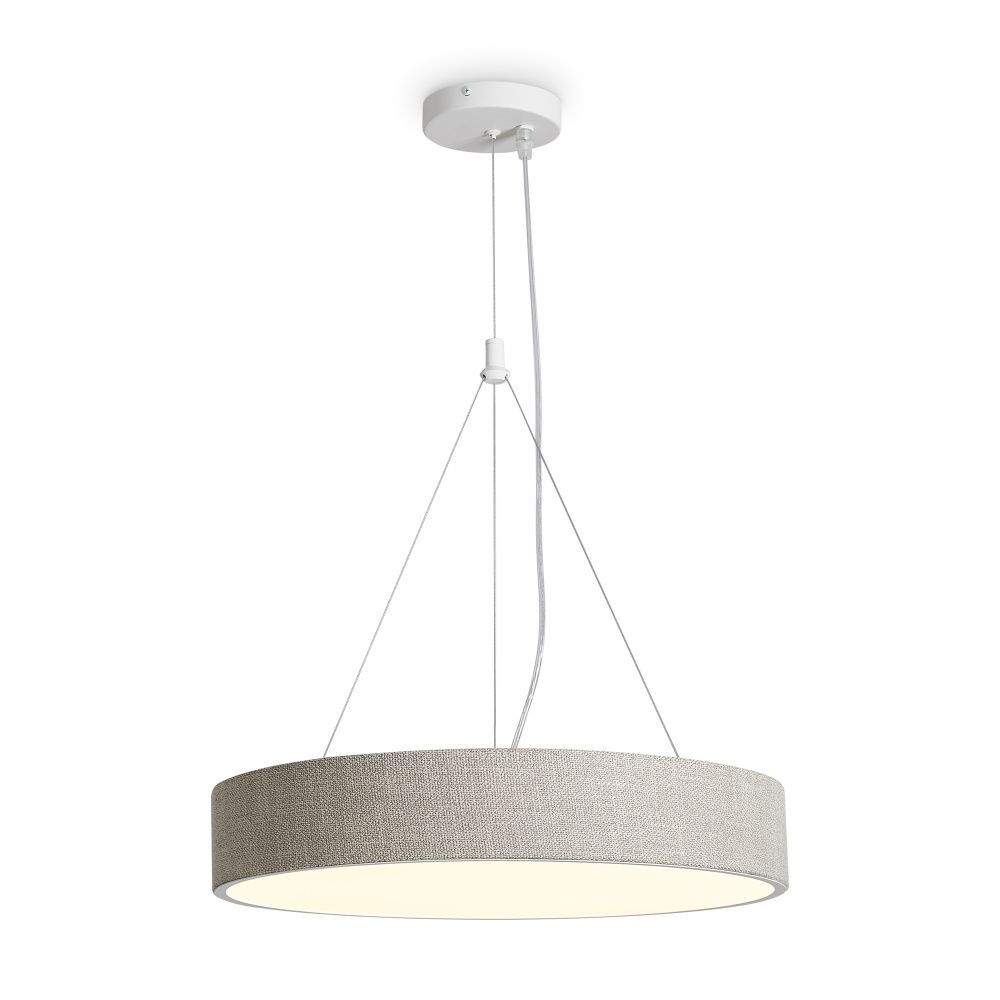 Подвесной светильник 8-210,5 см, LED*33W, 3000K, Freya Ruler FR5555PL-L30BGG, Белый