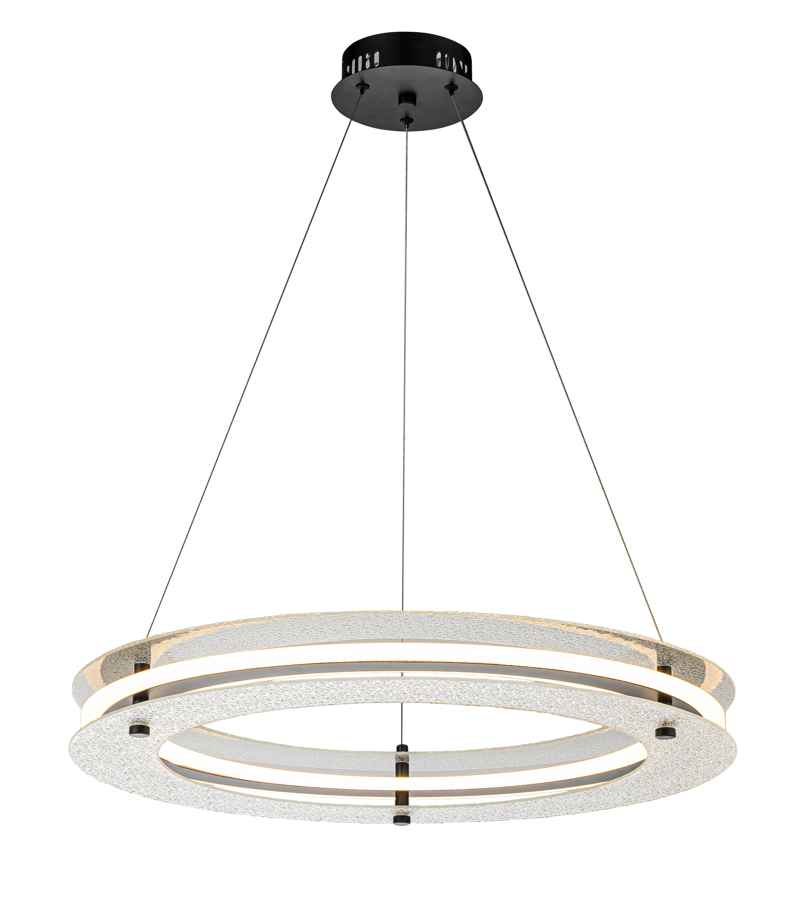 Люстра 600*1200, LED, 60W 4000K NewRgy LED 82120-D600 BLACK, Черный