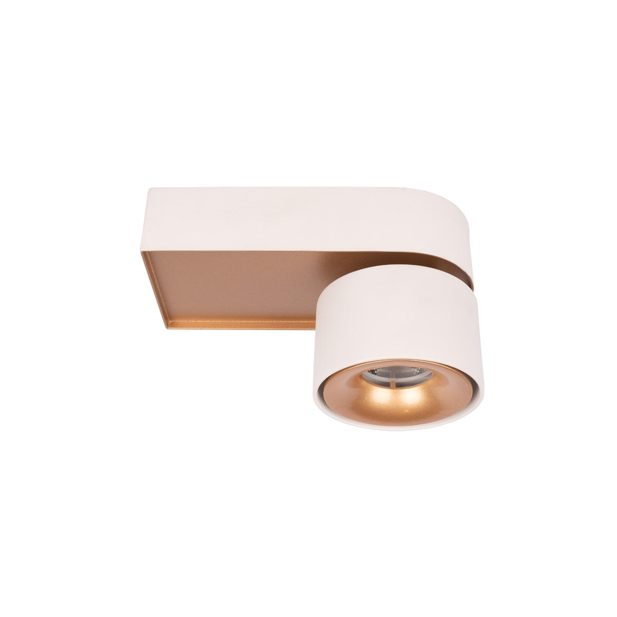 Накладной светильник 15*7*8,5 см, 1*LED*12W 4000K LOFT IT Knof 10324/A Gold White белый, золото