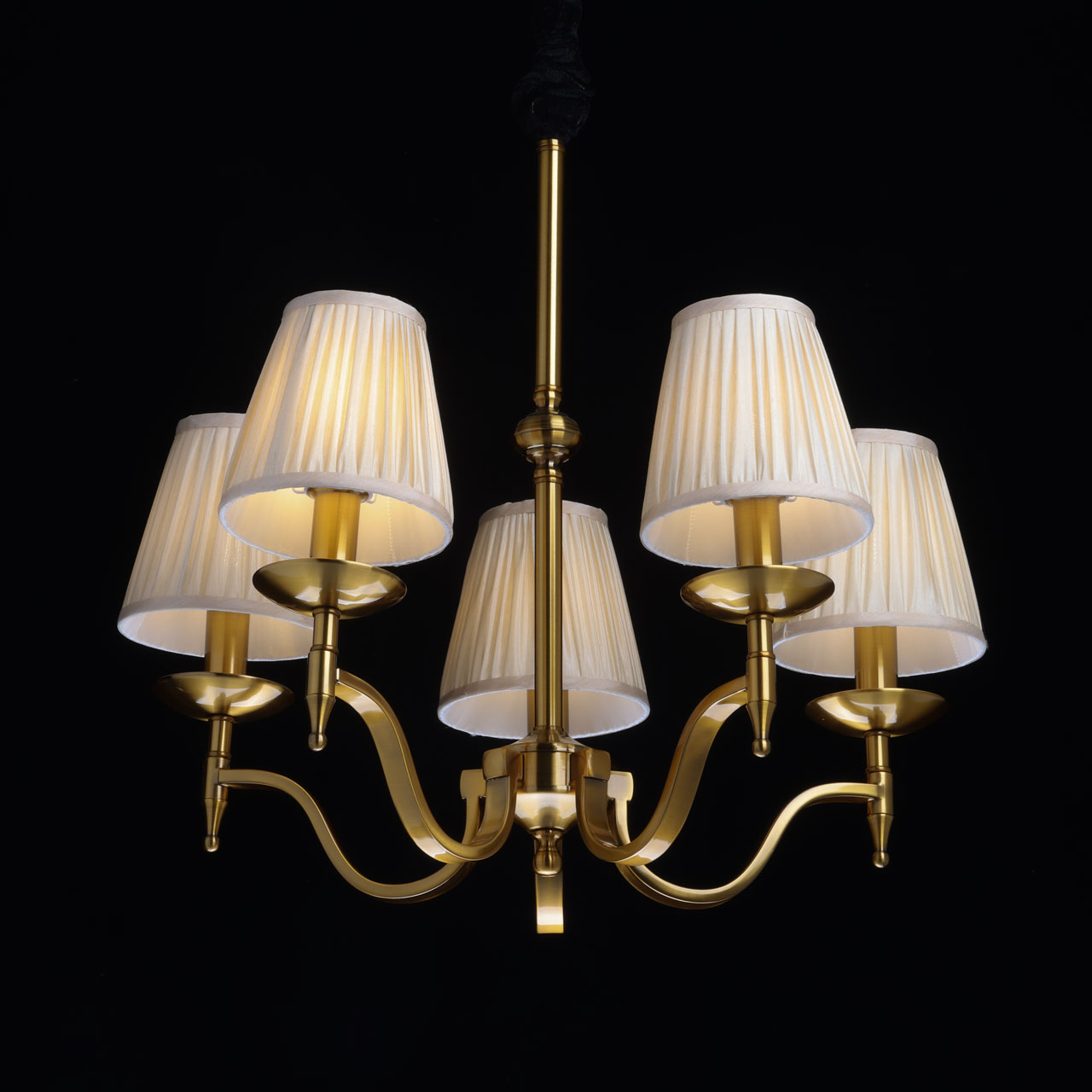 Люстра 64*153 см, 5*E14 бронза MW-Light Вирджиния 444012205
