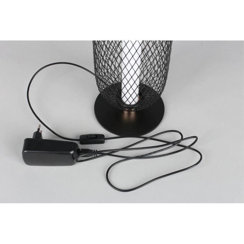 Настольная лампа 13*45 см, 1*LED, 18W, 3000K, Aployt Nikusia APL.658.04.18, черный