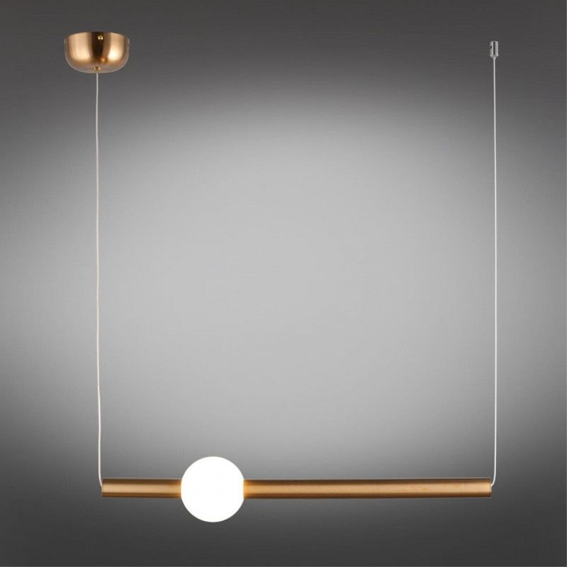 Подвесной светильник 60*10*30-20 см 12W, 3000K, Aployt Zhozefin APL.038.16.12, бронзовый