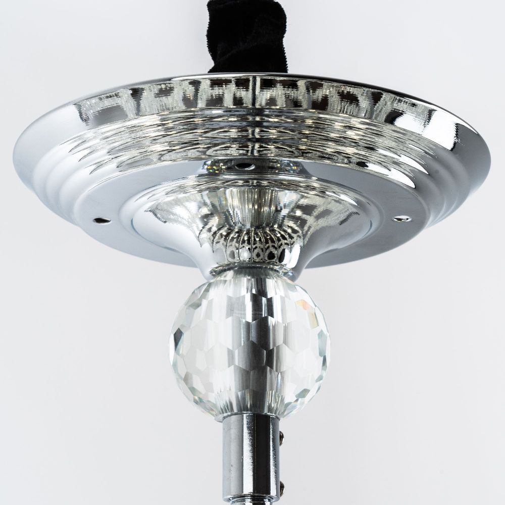 Подвесная люстра 78x78x65см, Е14, 16x40Вт, , Modelux ML.855.16 CR Хром