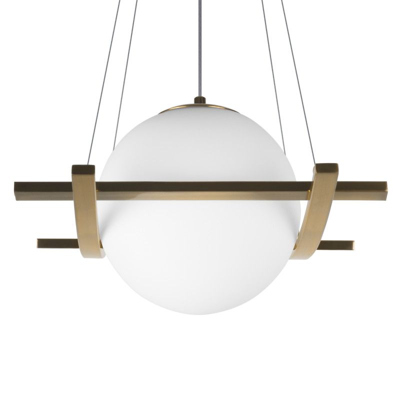 Подвесной светильник 32*32*-22,5 см, 1*E27*40W, LOFT IT Swing 10424/200, бронзовый