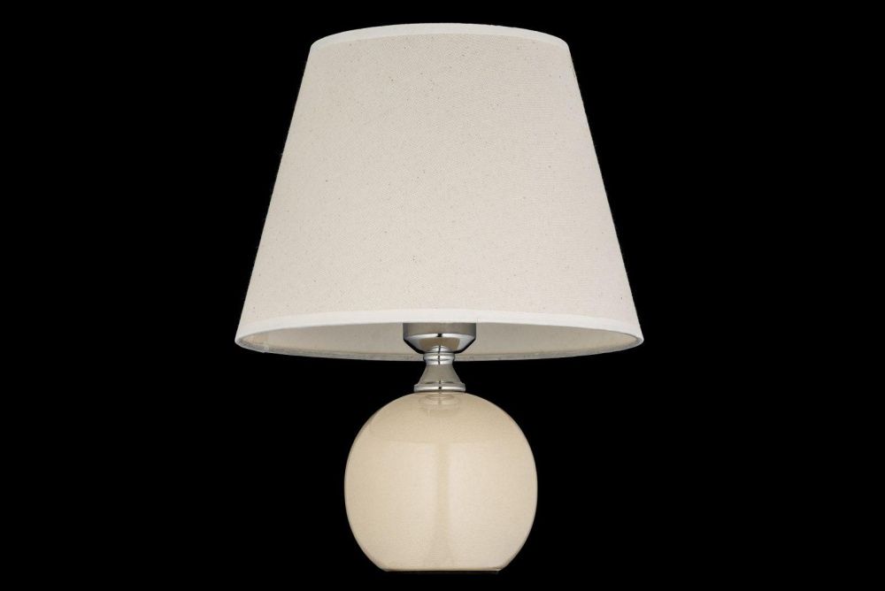 Настольная лампа *25*35 см, 1*E27*60W, Arti Lampadari Noli Noli E 4.1 C, Кремовый