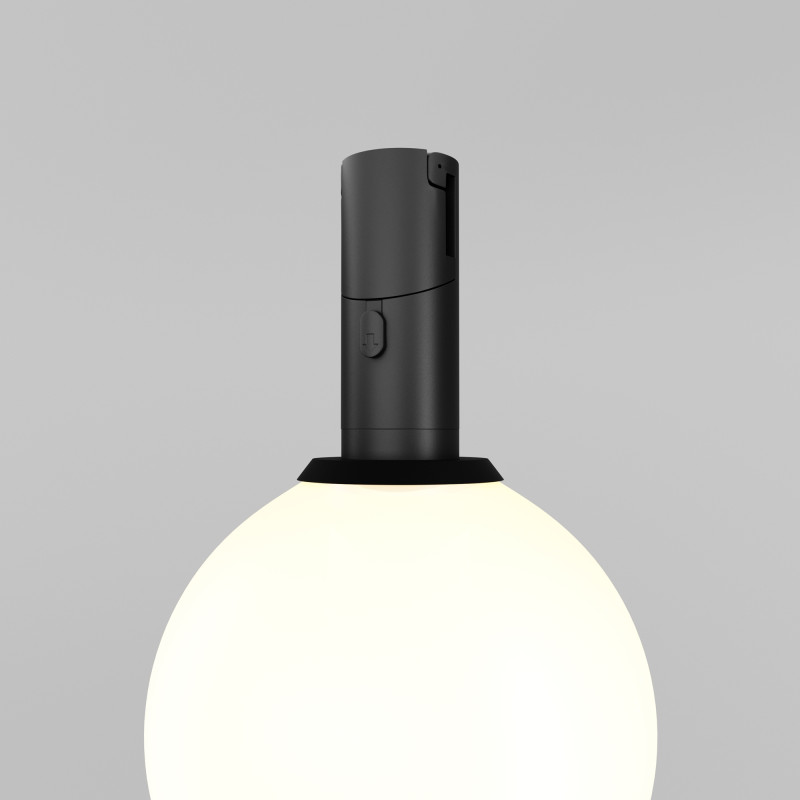 Трековый светильник FLEXITY 10*16 см, LED 5W 3000K 220° Maytoni Technical Luna TR208-1-5W3K-B черный