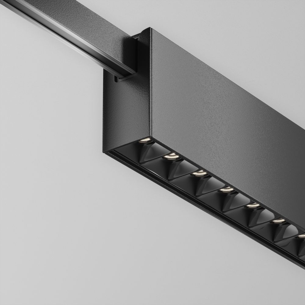 Трековый светильник Points Flarity 4000K 12Вт 40°, 23,2*2,4-4,85 см, LED*12W, Maytoni TR150-1-12W4K-M-B, Черный