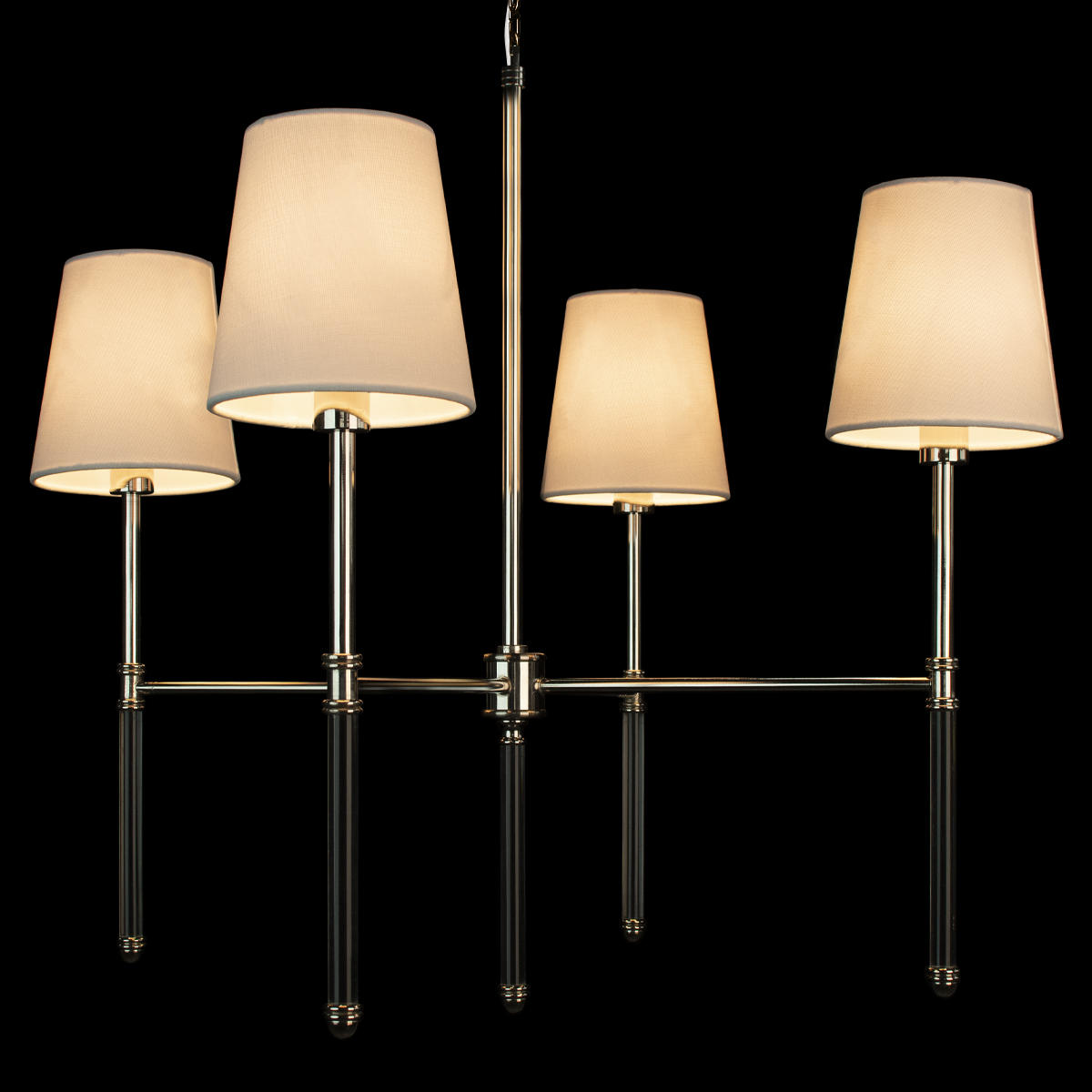 Подвесной светильник 69*69*73/225 см, 4*E14 LOFT IT Cosy 10308 Nickel никель