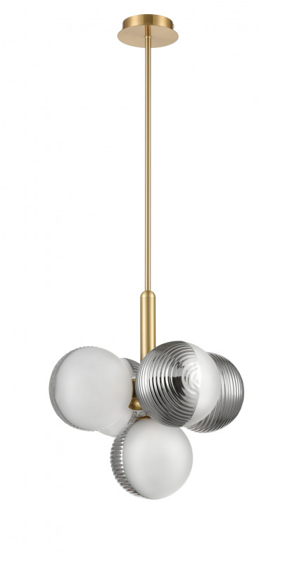 Подвесной светильник  38*80 см, 5*G9 золото Vele Luce Amore VL5484P05