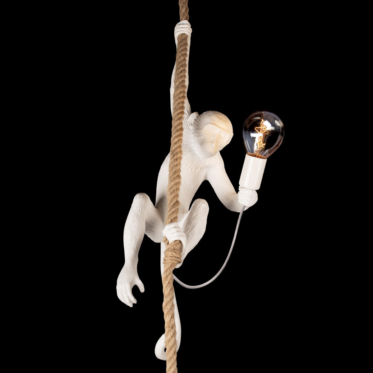Подвесной светильник 35*35*72 см, 1*E27*40W LOFT IT Monkey 10314P белый