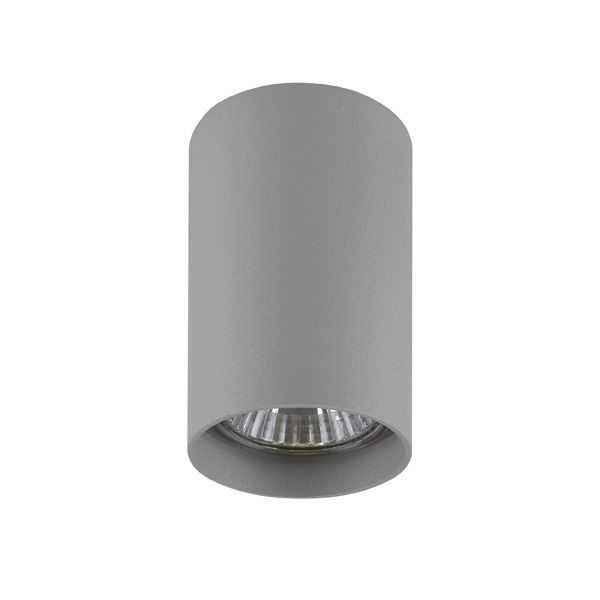 Светильник 6x6x10 см, Gu10, 50Вт Lightstar RULLO Grey 214439, серый